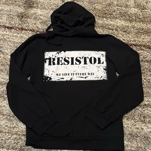 Resistol xsmall black hoodie
